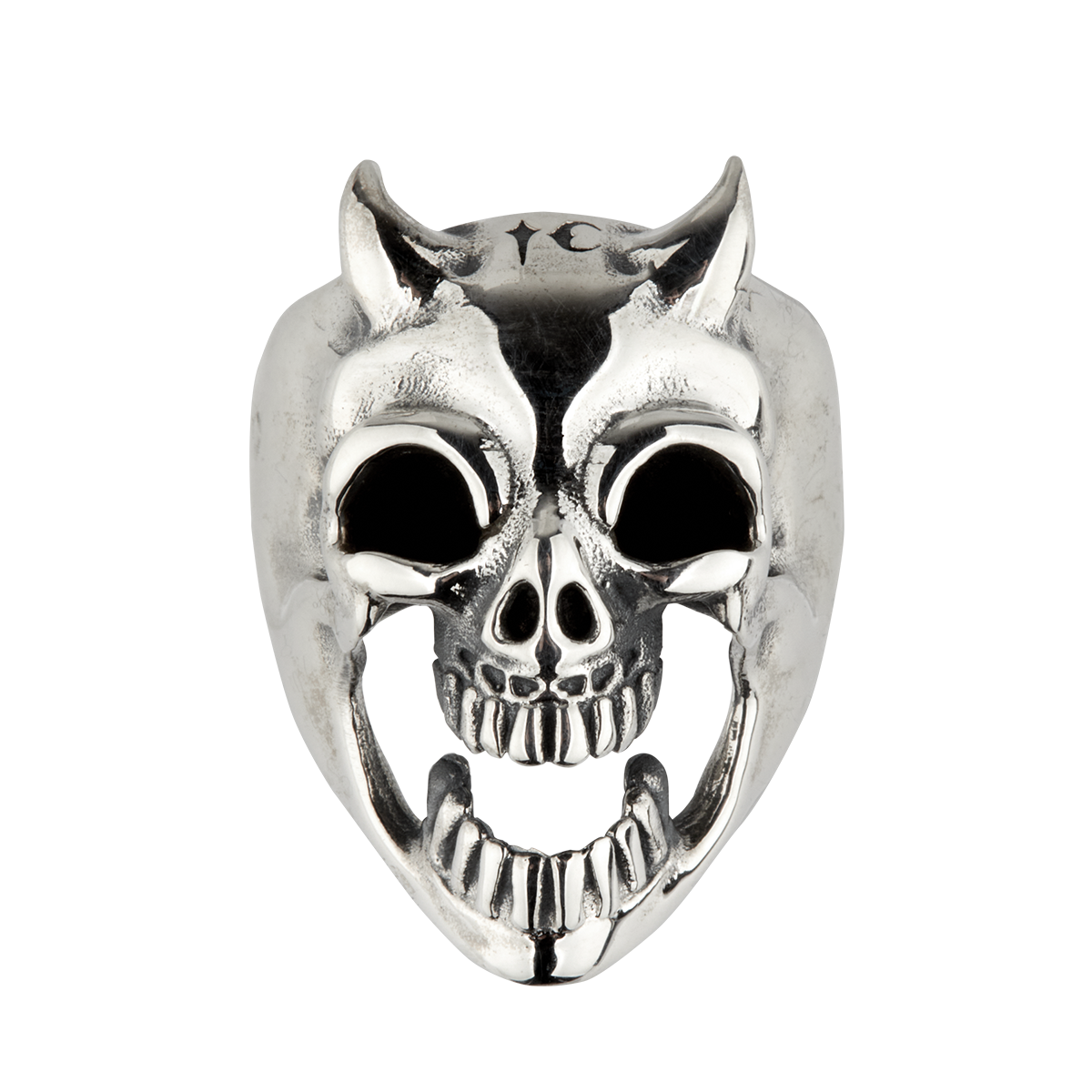 TC RIDING SKULL RING
