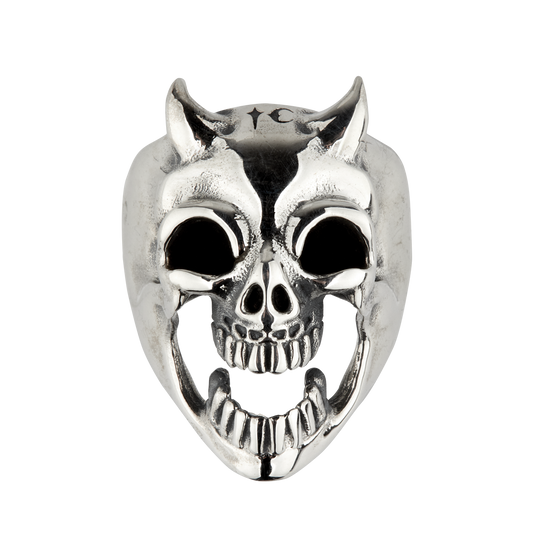 TC RIDING SKULL RING