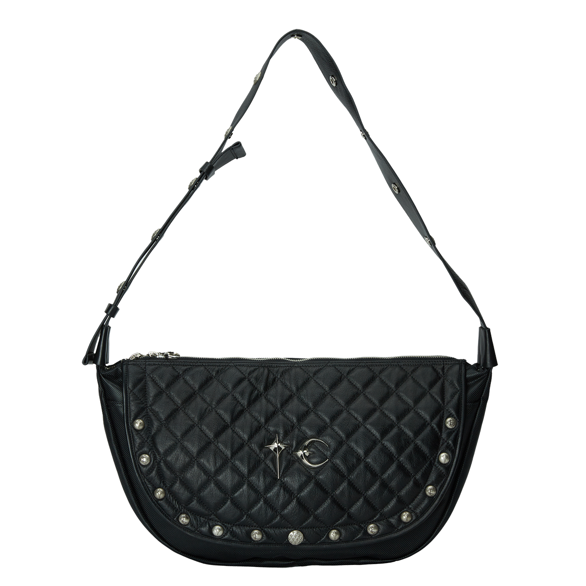Chopper Quilted Messenger Bag