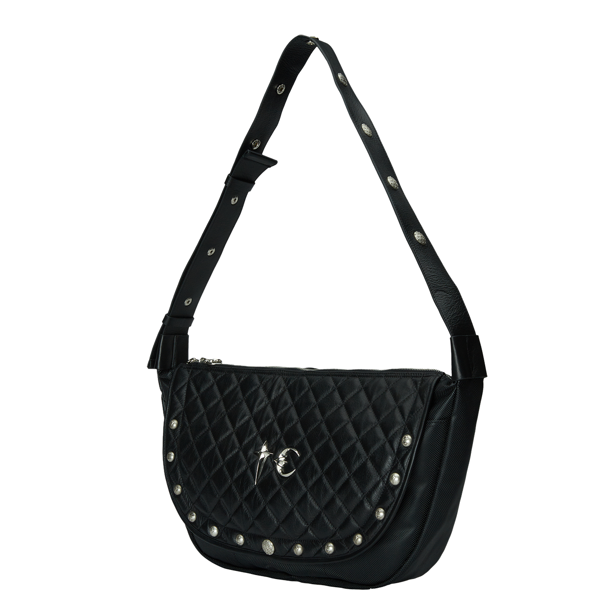 Chopper Quilted Messenger Bag