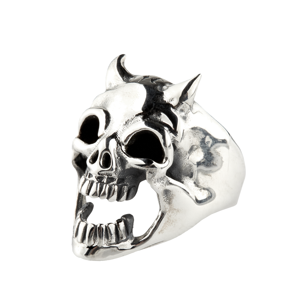 TC RIDING SKULL RING