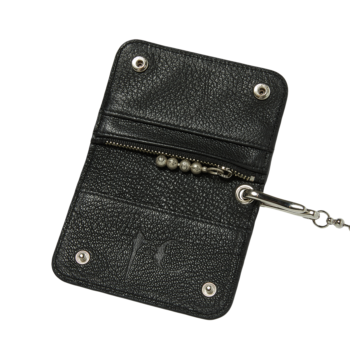 TC BALL CHAIN LEATHER CARD CASE
