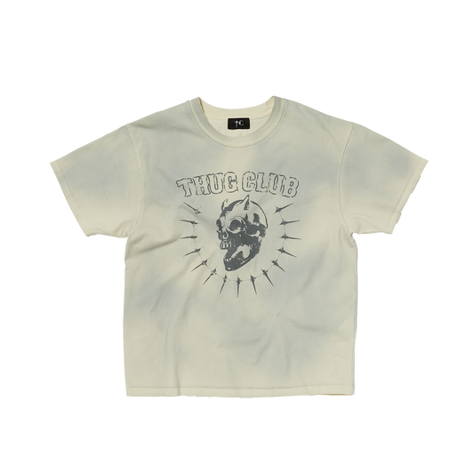 VINTAGE RIDING SKULL T-SHIRT