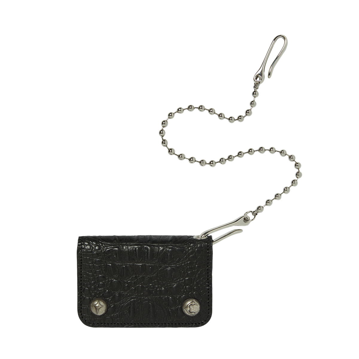TC BALL CHAIN LEATHER CARD CASE