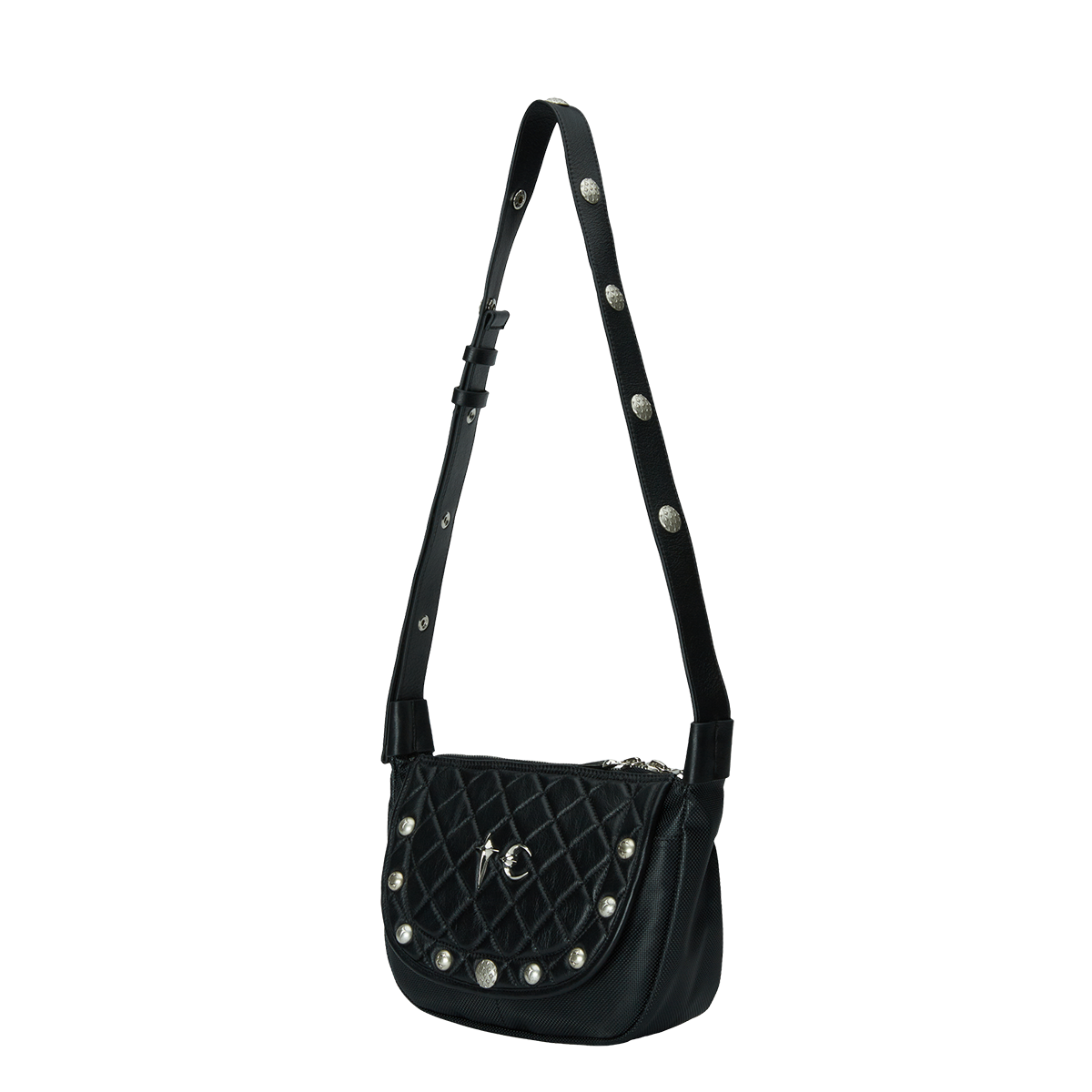 Chopper Quilted Mini Messenger Bag
