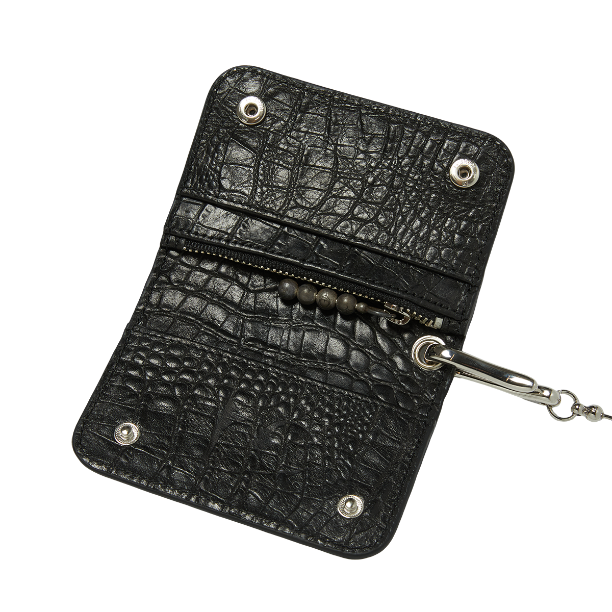 TC BALL CHAIN LEATHER CARD CASE – thug club