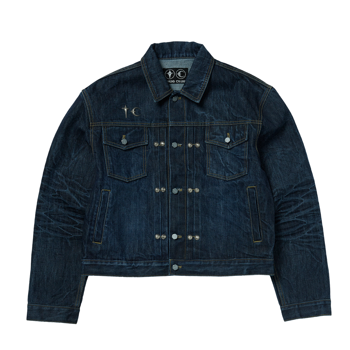 Naval Warfare Denim Jacket – thug club Naval Warfare Denim Jacket – thug club