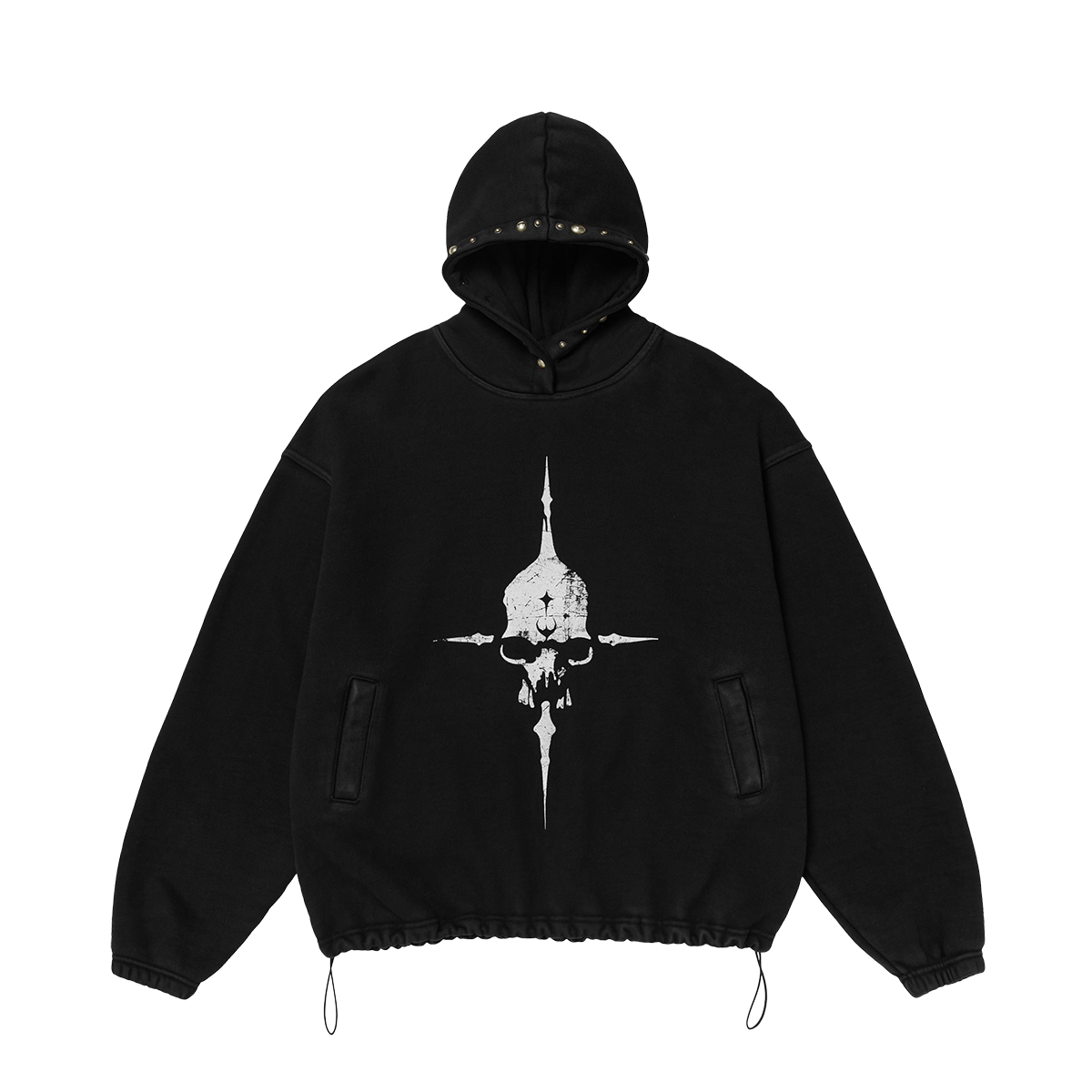 Peace Stud Hoodie – thug club Peace Stud Hoodie – thug club