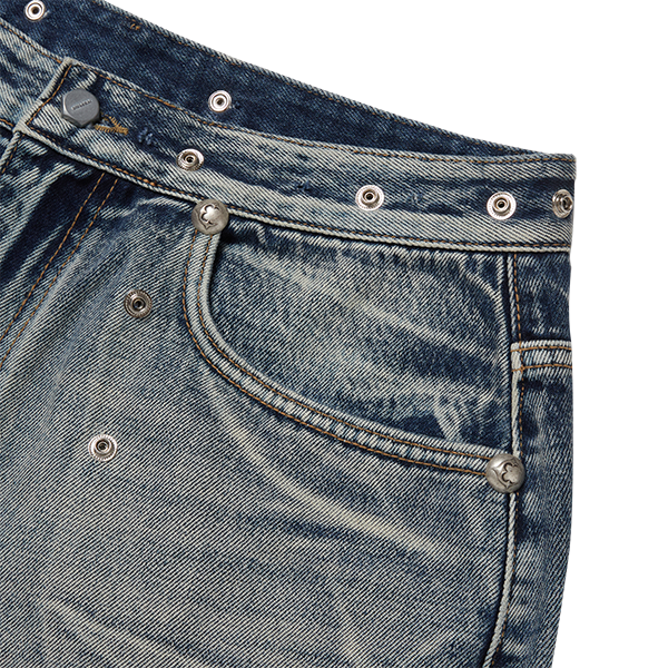 FILA x TC Dragon Leather Denim Mix Short – thug club FILA x TC Dragon Leather Denim Mix Short – thug club