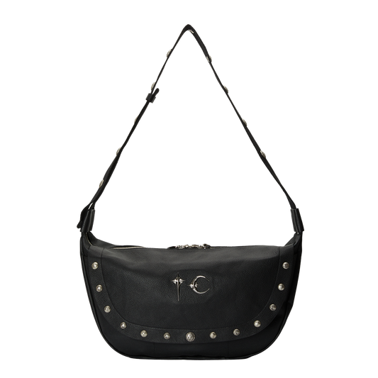 GOAT SKIN DRAGON MESSENGER BAG