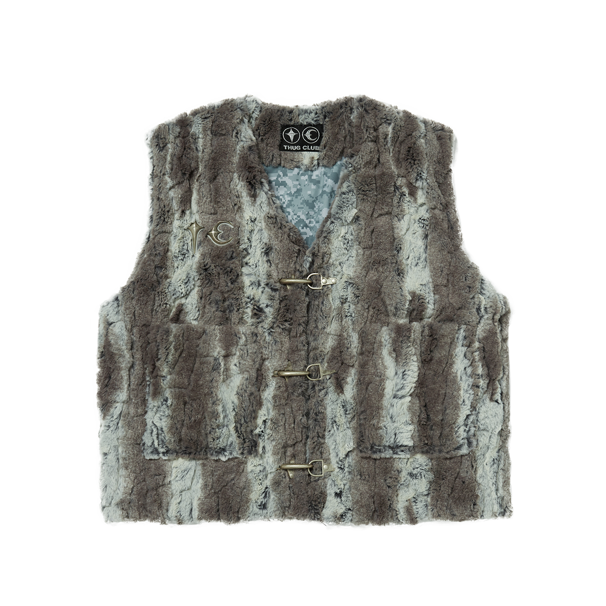 TC Skull Fur Vest