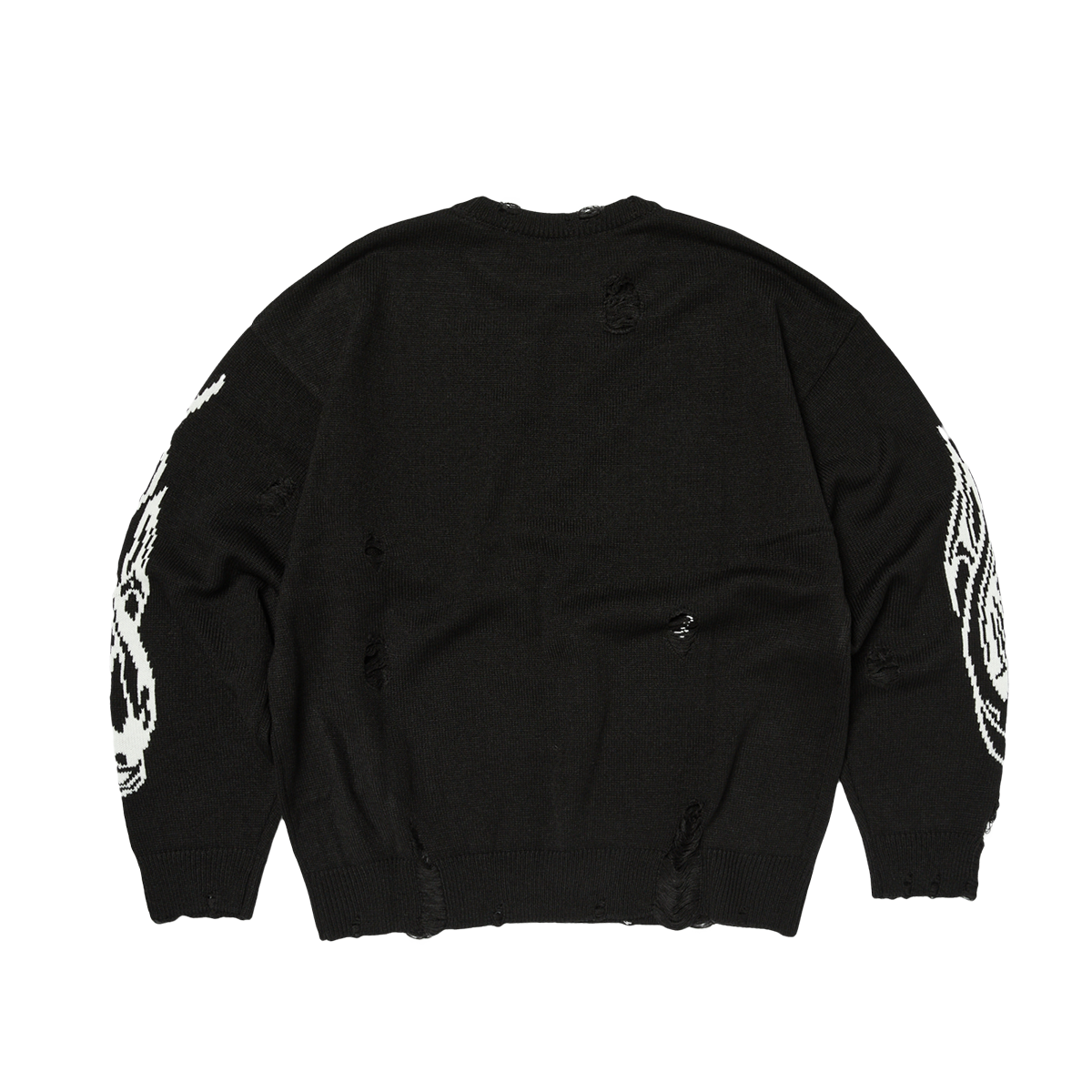 TC CHROME SKULL KNIT SWEATER