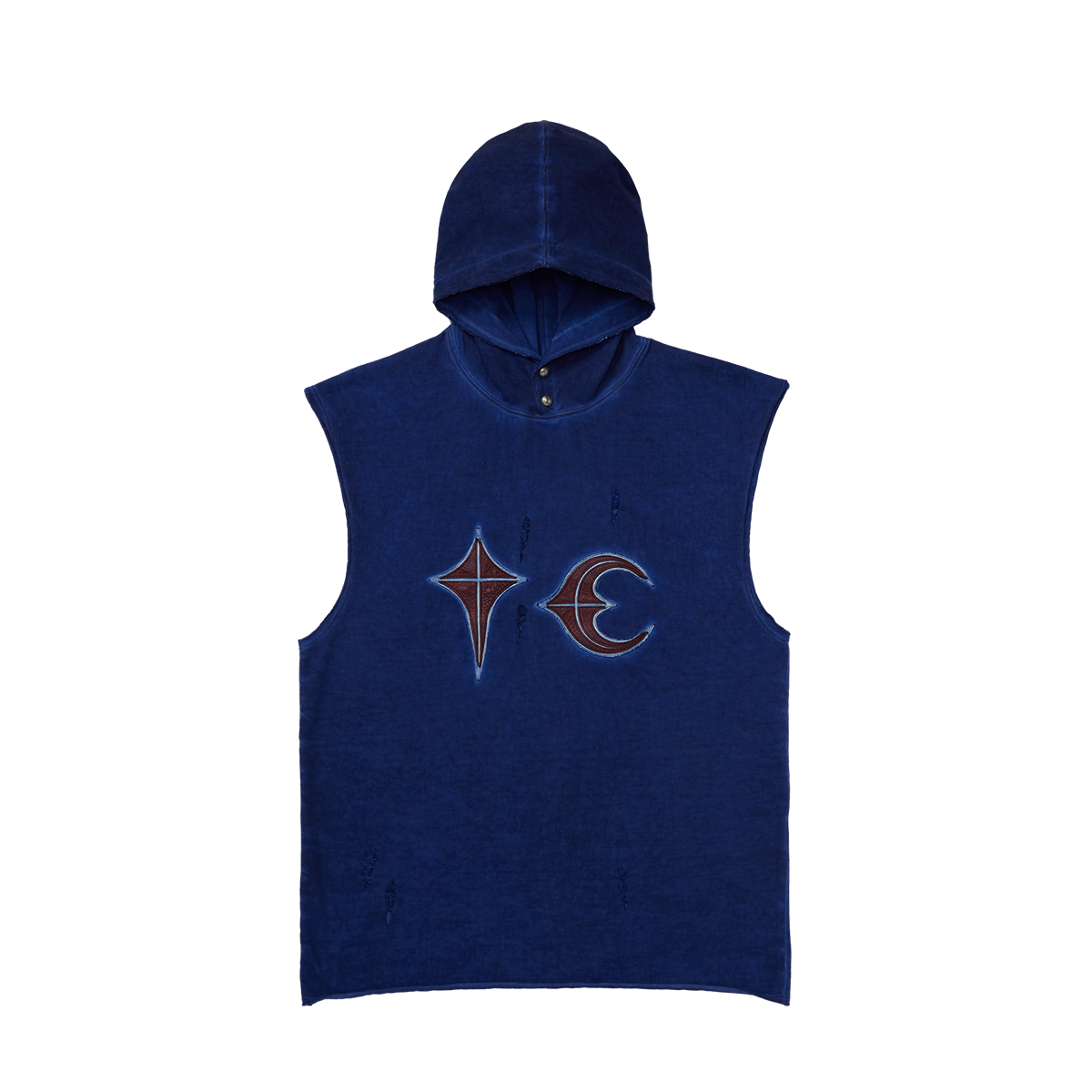 Rock Hooded Vest – thug club Rock Hooded Vest – thug club