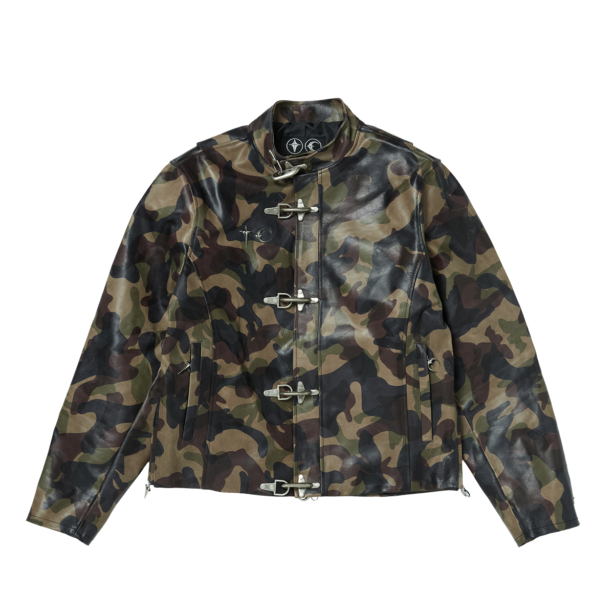 Camo Leather Jacket