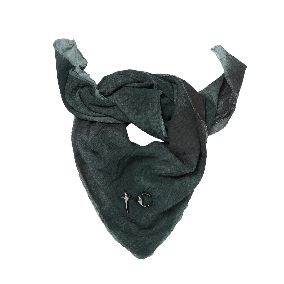 Camo Spray-Washed Scarf