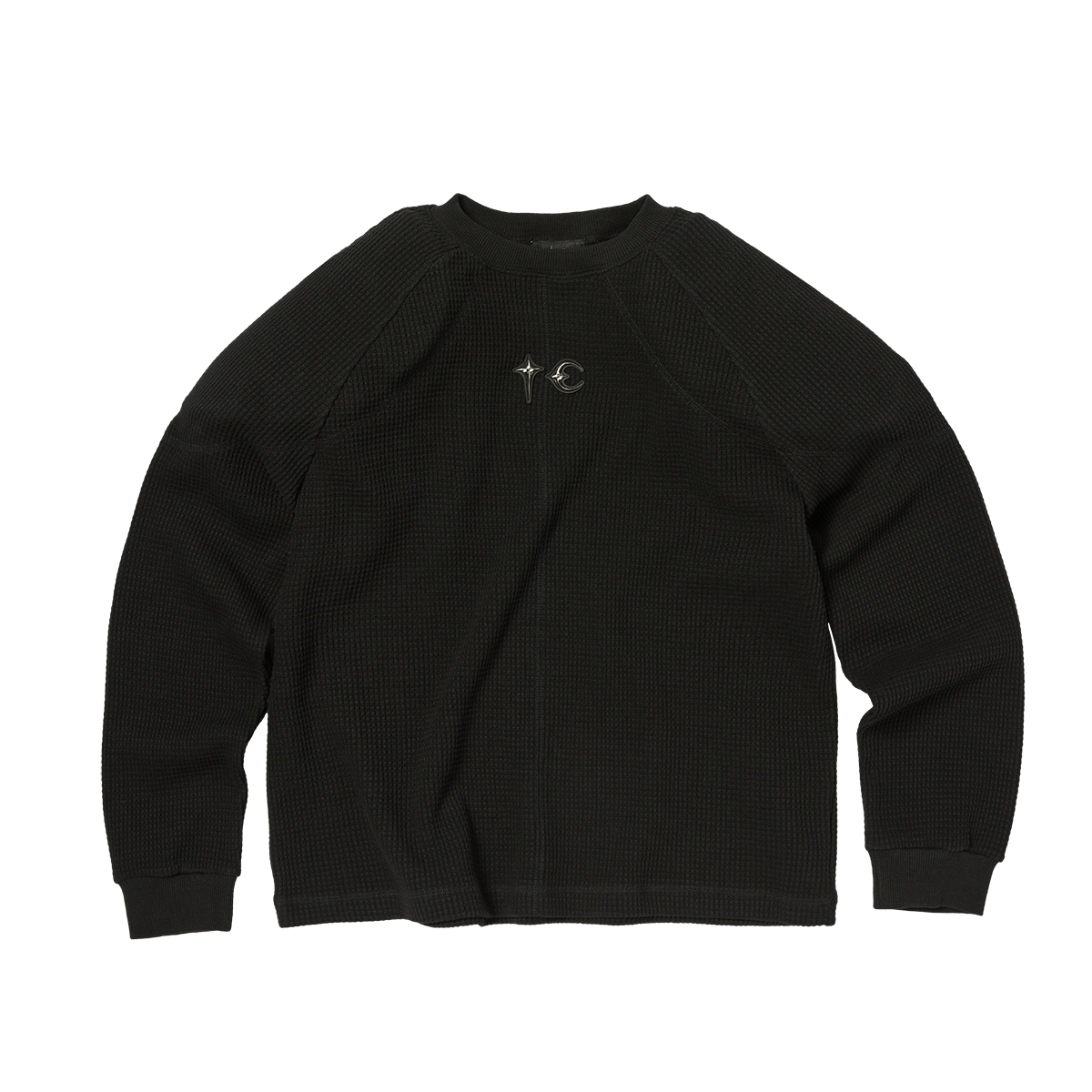 BULK SHOULDER WAFFLE LONG SLEEVE