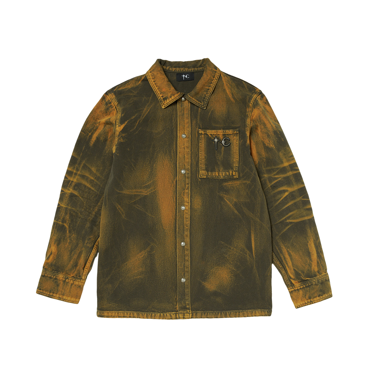 TC TWO TONE WASHED SHIRT