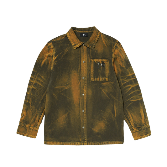 TC TWO TONE WASHED SHIRT