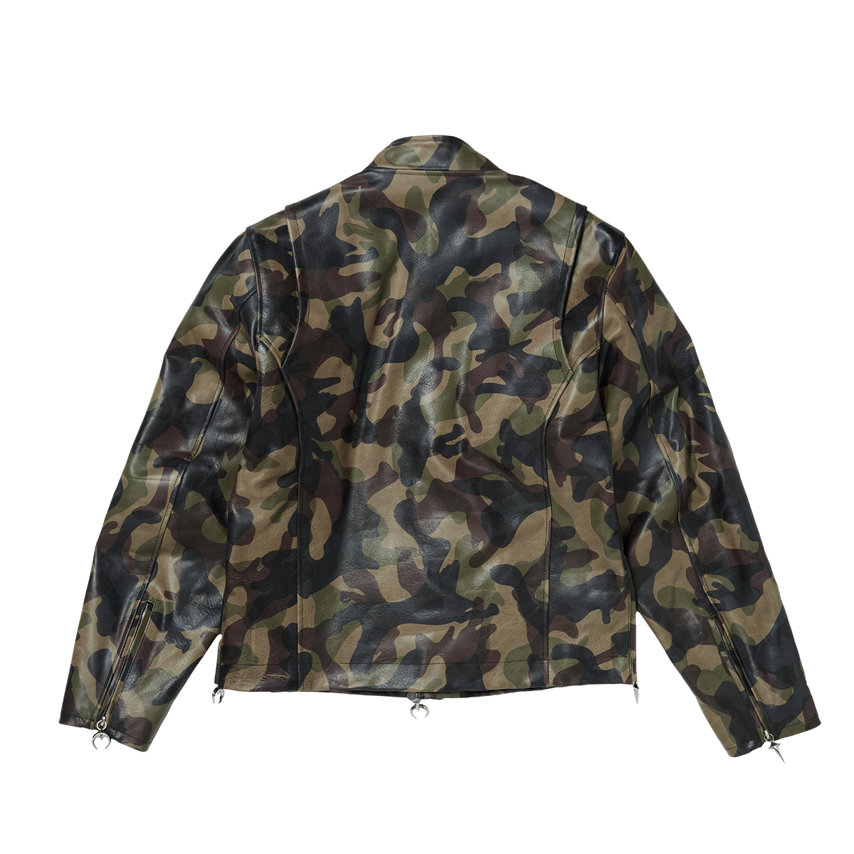 Camo Leather Jacket