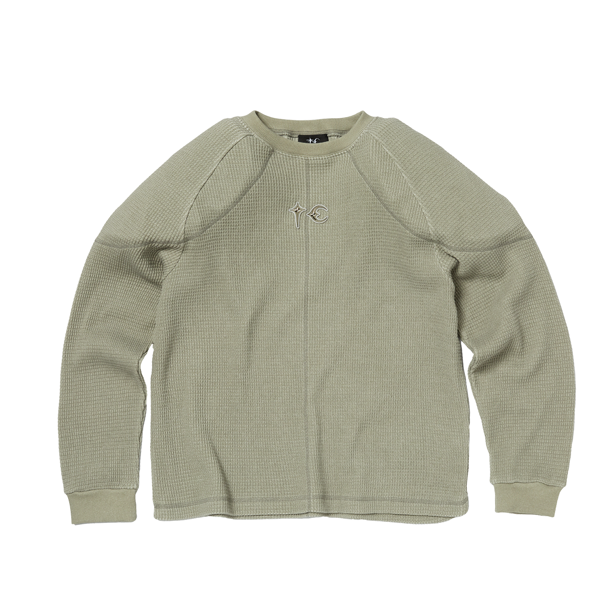BULK SHOULDER WAFFLE LONG SLEEVE