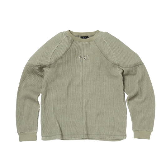 BULK SHOULDER WAFFLE LONG SLEEVE