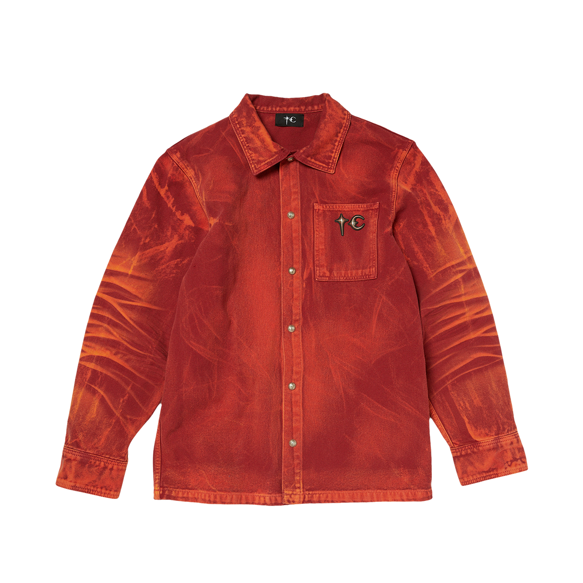 TC TWO TONE WASHED SHIRT