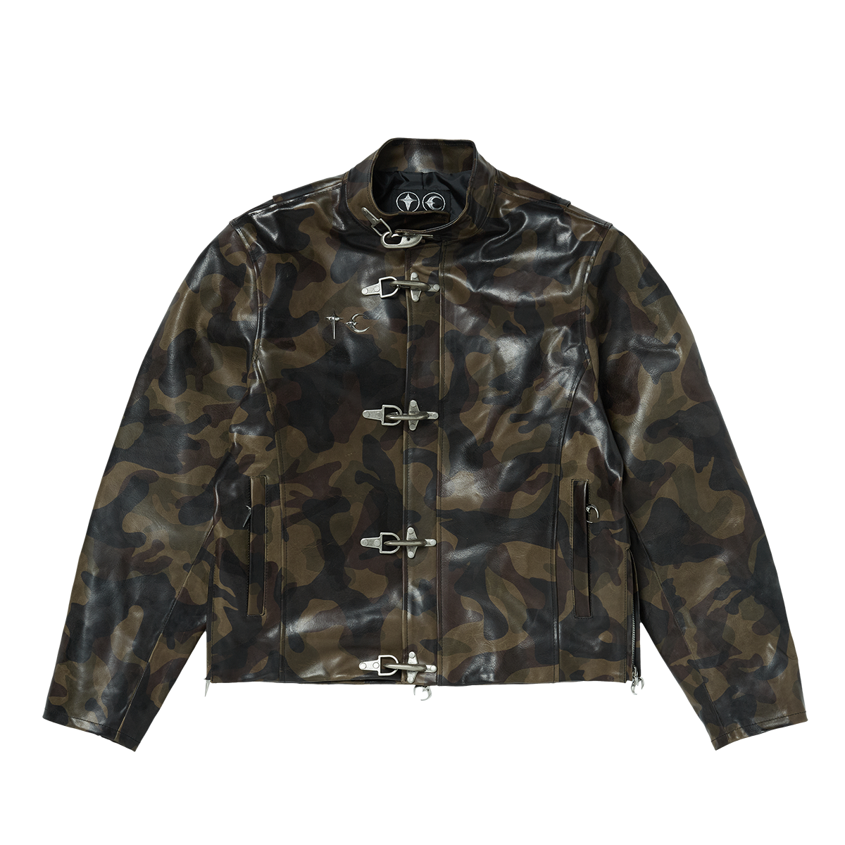 Camo Leather Jacket