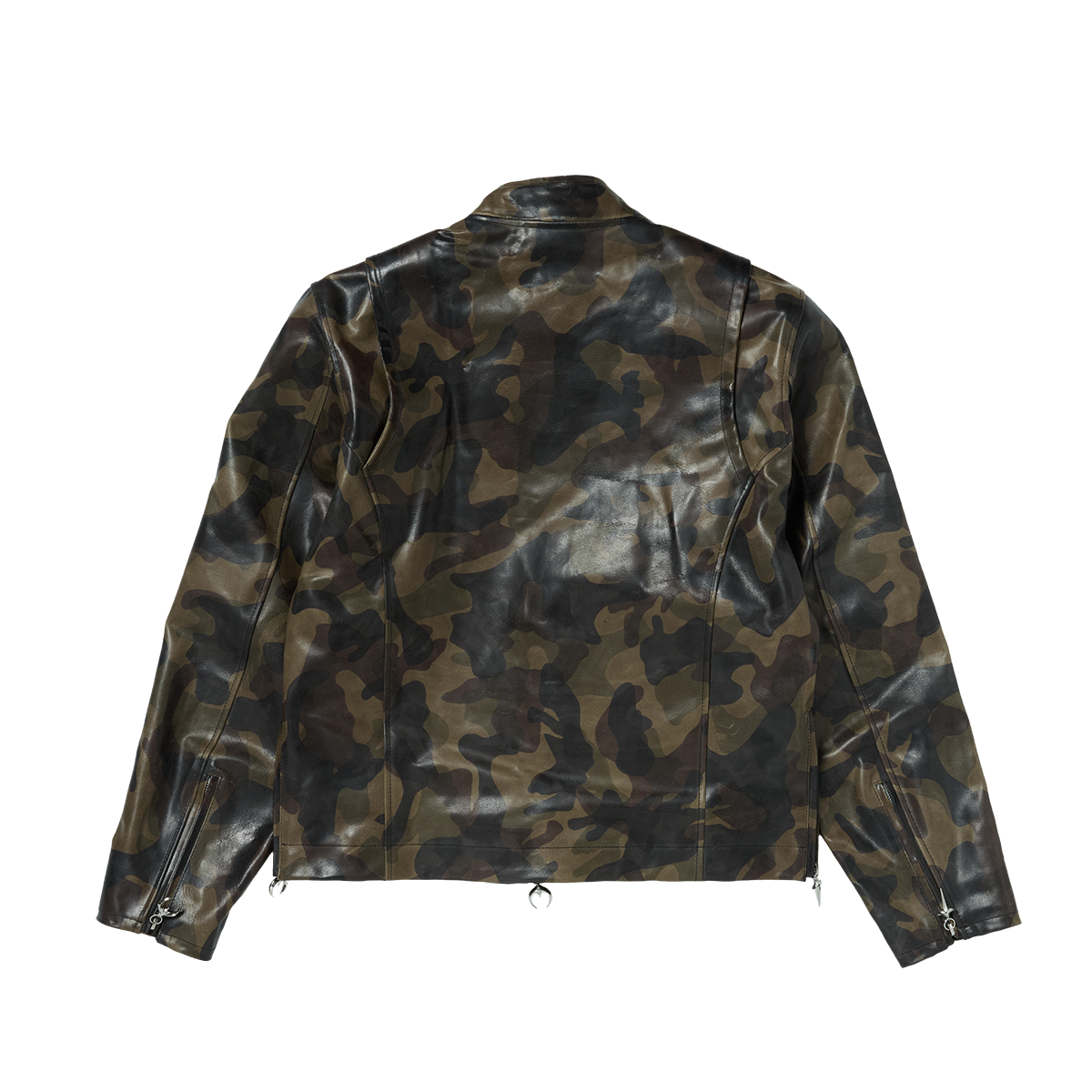 Camo Leather Jacket