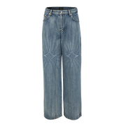 Chain Stitch Denim Pants – thug club Chain Stitch Denim Pants – thug club