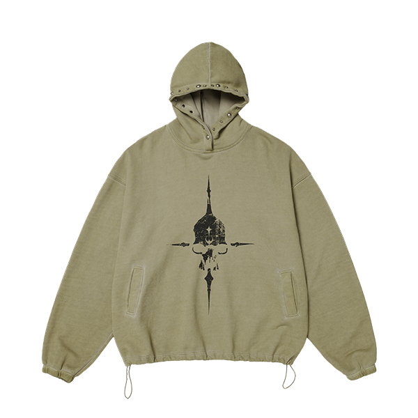 Peace Stud Hoodie – thug club Peace Stud Hoodie – thug club