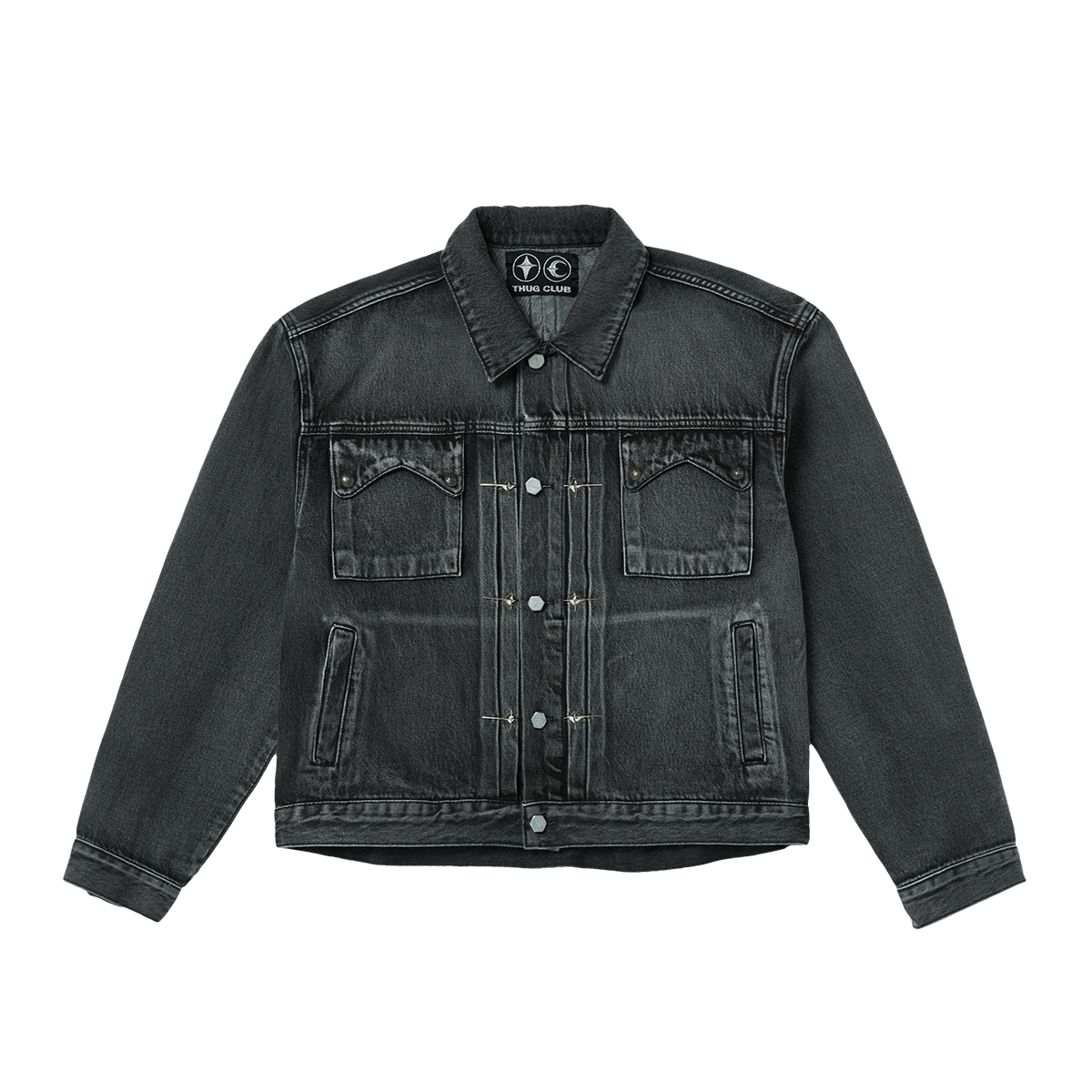 Claw Denim Jacket – thug club Claw Denim Jacket – thug club