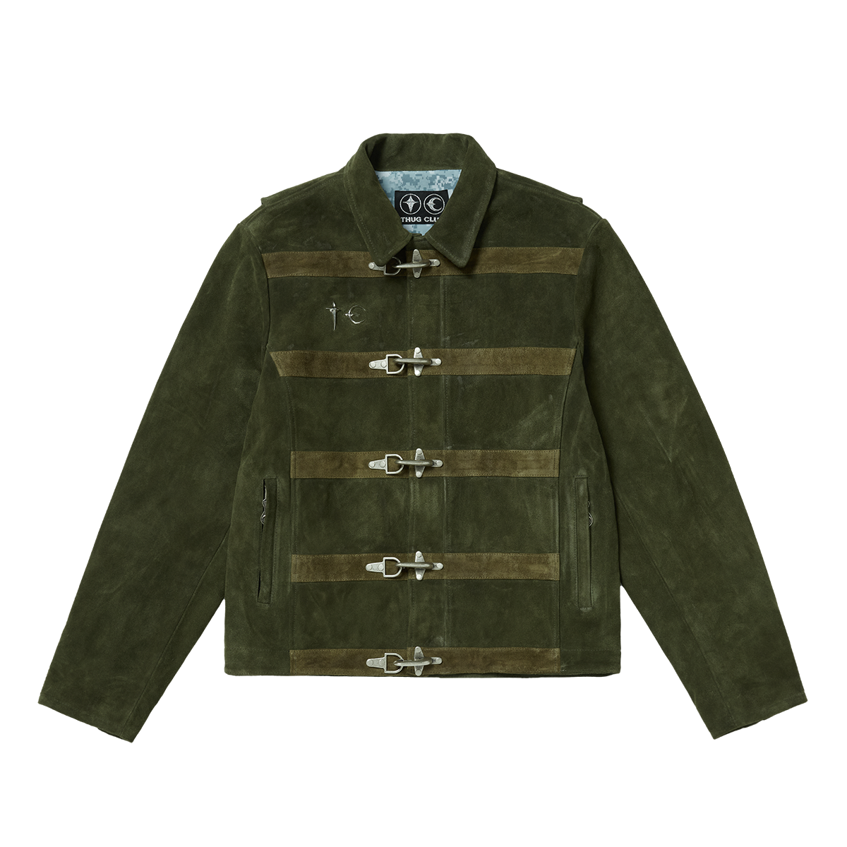 Bio Soldier Leather Jacket – thug club Bio Soldier Leather Jacket – thug club