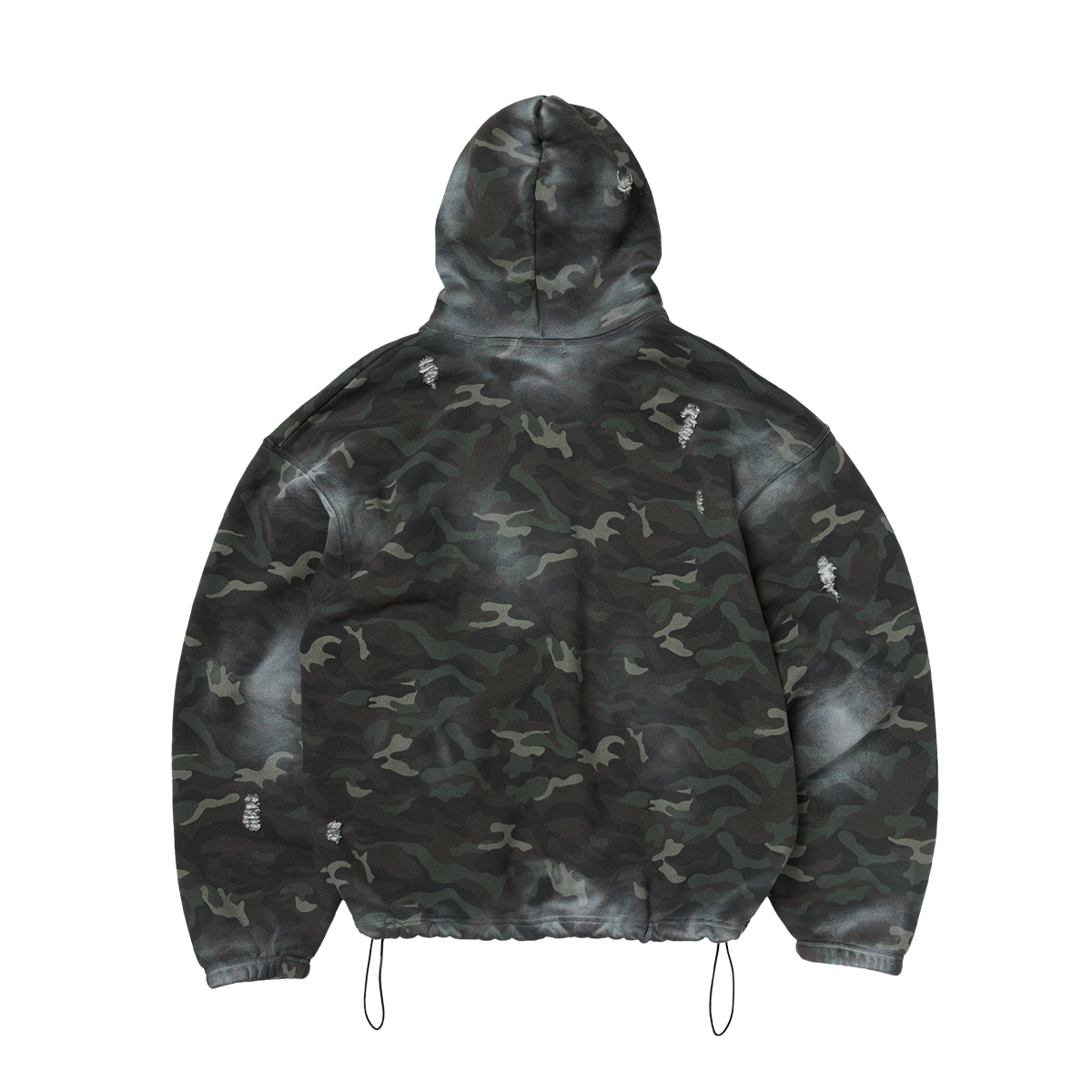 Sprayed Camoflage Rock Hoodie – thug club Sprayed Camoflage Rock Hoodie – thug club